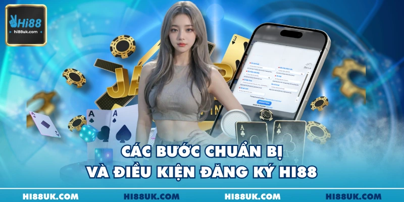 Các bước chuẩn bị và điều kiện đăng ký Hi88