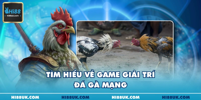 Tìm hiểu về game giải trí đá gà mạng