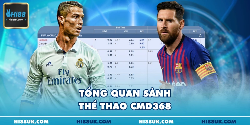 Tổng quan sảnh thể thao CMD368